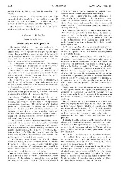 Il policlinico. Sezione pratica periodico di medicina, chirurgia e igiene