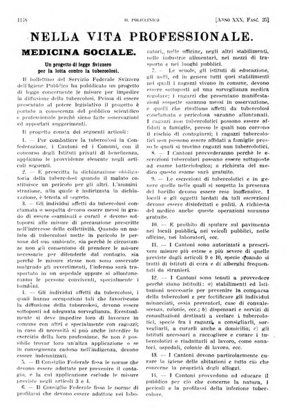 Il policlinico. Sezione pratica periodico di medicina, chirurgia e igiene