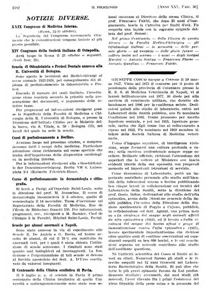 Il policlinico. Sezione pratica periodico di medicina, chirurgia e igiene