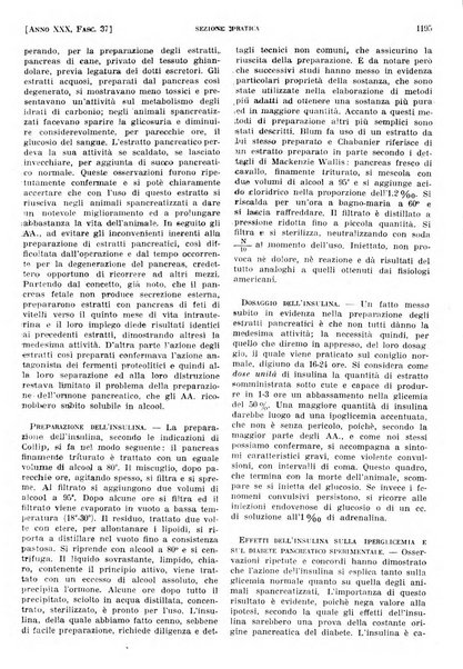 Il policlinico. Sezione pratica periodico di medicina, chirurgia e igiene