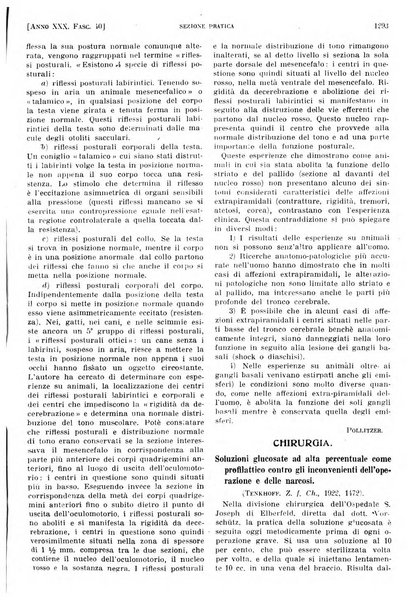 Il policlinico. Sezione pratica periodico di medicina, chirurgia e igiene