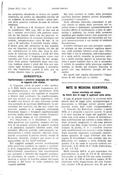 Il policlinico. Sezione pratica periodico di medicina, chirurgia e igiene