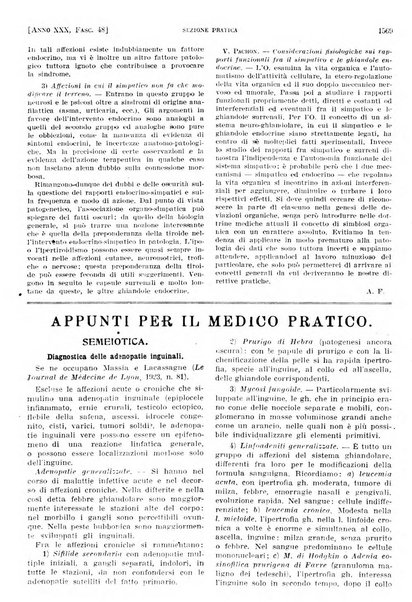 Il policlinico. Sezione pratica periodico di medicina, chirurgia e igiene