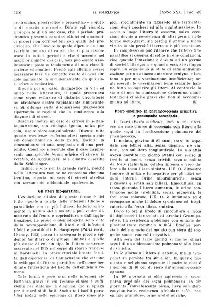 Il policlinico. Sezione pratica periodico di medicina, chirurgia e igiene