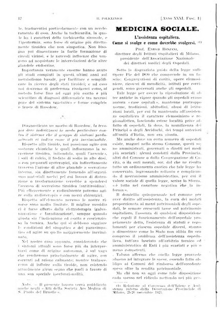 Il policlinico. Sezione pratica periodico di medicina, chirurgia e igiene