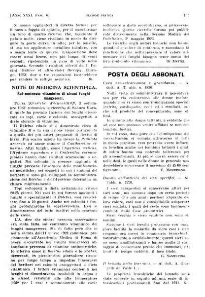 Il policlinico. Sezione pratica periodico di medicina, chirurgia e igiene