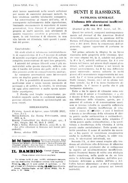 Il policlinico. Sezione pratica periodico di medicina, chirurgia e igiene