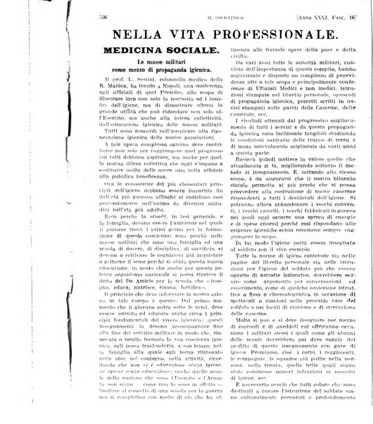 Il policlinico. Sezione pratica periodico di medicina, chirurgia e igiene