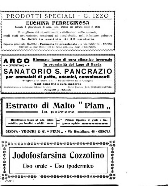 Il policlinico. Sezione pratica periodico di medicina, chirurgia e igiene