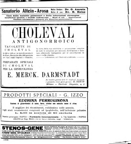 Il policlinico. Sezione pratica periodico di medicina, chirurgia e igiene