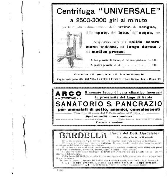 Il policlinico. Sezione pratica periodico di medicina, chirurgia e igiene