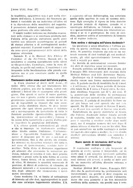 Il policlinico. Sezione pratica periodico di medicina, chirurgia e igiene