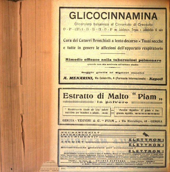 Il policlinico. Sezione pratica periodico di medicina, chirurgia e igiene