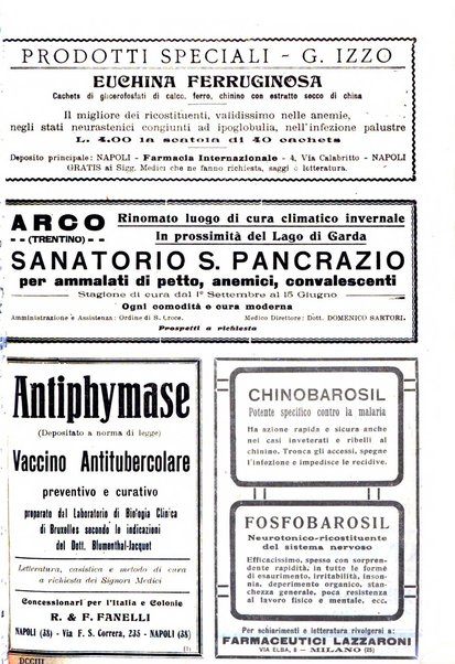 Il policlinico. Sezione pratica periodico di medicina, chirurgia e igiene