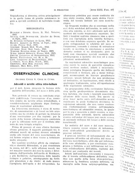 Il policlinico. Sezione pratica periodico di medicina, chirurgia e igiene