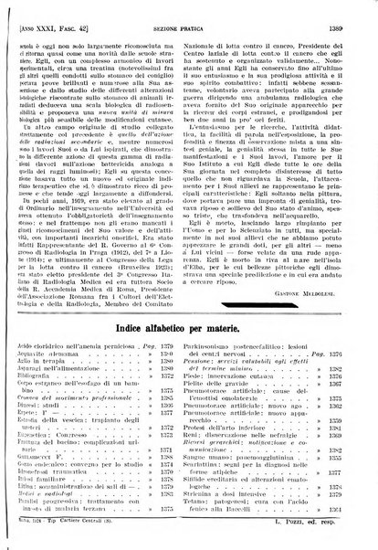 Il policlinico. Sezione pratica periodico di medicina, chirurgia e igiene