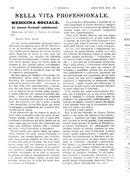 Il policlinico. Sezione pratica periodico di medicina, chirurgia e igiene