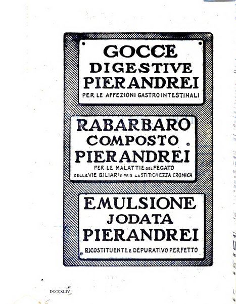 Il policlinico. Sezione pratica periodico di medicina, chirurgia e igiene