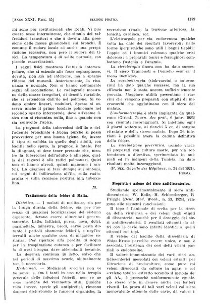 Il policlinico. Sezione pratica periodico di medicina, chirurgia e igiene