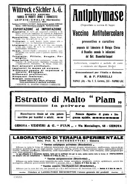 Il policlinico. Sezione pratica periodico di medicina, chirurgia e igiene