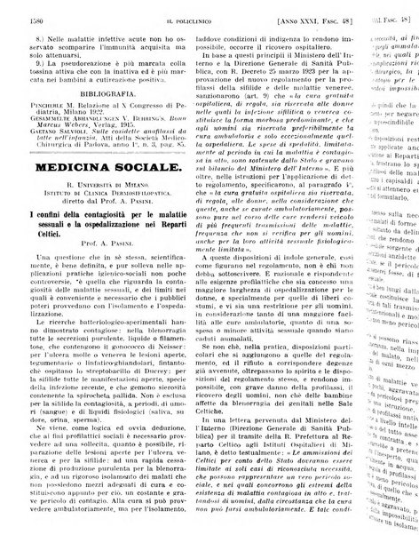 Il policlinico. Sezione pratica periodico di medicina, chirurgia e igiene