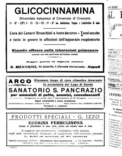 Il policlinico. Sezione pratica periodico di medicina, chirurgia e igiene