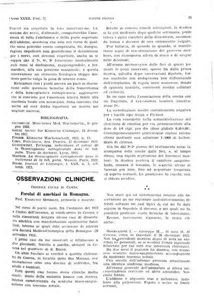 Il policlinico. Sezione pratica periodico di medicina, chirurgia e igiene