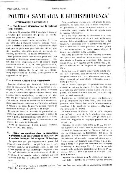 Il policlinico. Sezione pratica periodico di medicina, chirurgia e igiene