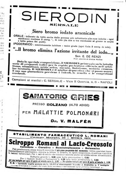 Il policlinico. Sezione pratica periodico di medicina, chirurgia e igiene