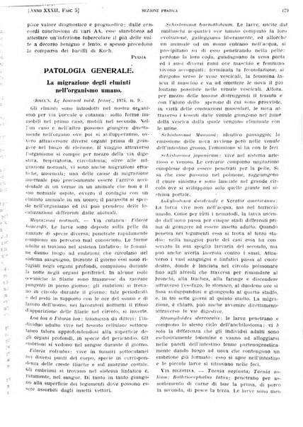 Il policlinico. Sezione pratica periodico di medicina, chirurgia e igiene