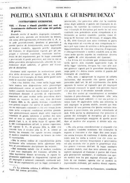 Il policlinico. Sezione pratica periodico di medicina, chirurgia e igiene