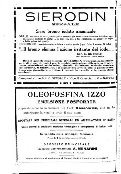 Il policlinico. Sezione pratica periodico di medicina, chirurgia e igiene