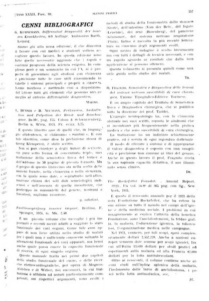 Il policlinico. Sezione pratica periodico di medicina, chirurgia e igiene