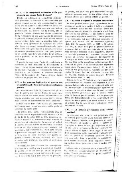 Il policlinico. Sezione pratica periodico di medicina, chirurgia e igiene