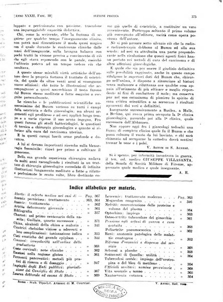 Il policlinico. Sezione pratica periodico di medicina, chirurgia e igiene