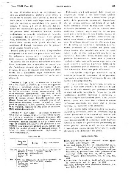 Il policlinico. Sezione pratica periodico di medicina, chirurgia e igiene