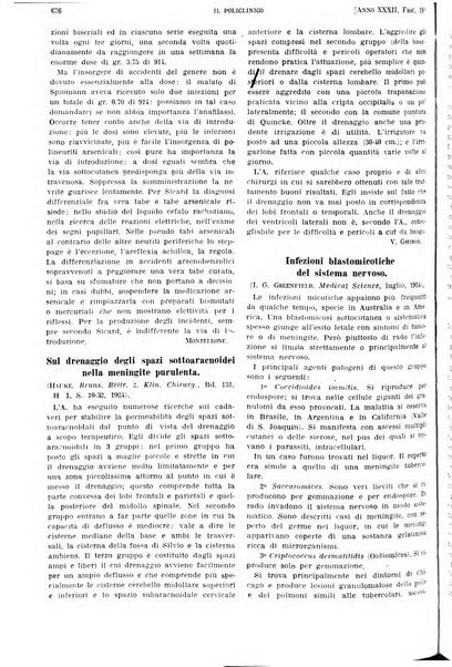 Il policlinico. Sezione pratica periodico di medicina, chirurgia e igiene