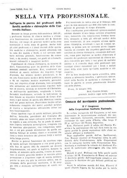 Il policlinico. Sezione pratica periodico di medicina, chirurgia e igiene