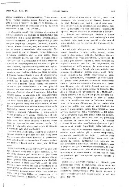 Il policlinico. Sezione pratica periodico di medicina, chirurgia e igiene