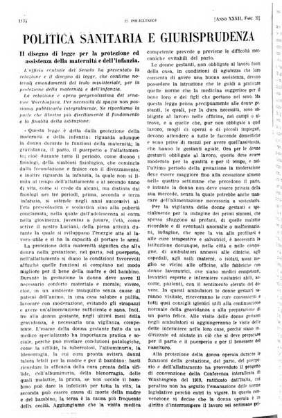 Il policlinico. Sezione pratica periodico di medicina, chirurgia e igiene