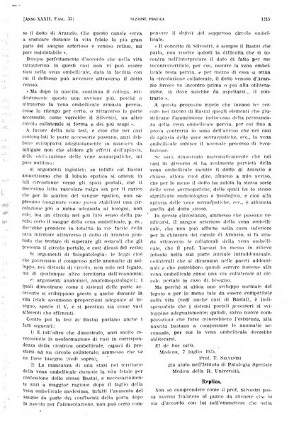 Il policlinico. Sezione pratica periodico di medicina, chirurgia e igiene