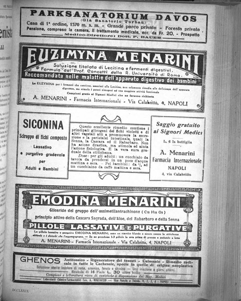 Il policlinico. Sezione pratica periodico di medicina, chirurgia e igiene