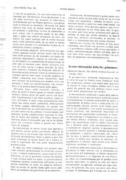 Il policlinico. Sezione pratica periodico di medicina, chirurgia e igiene