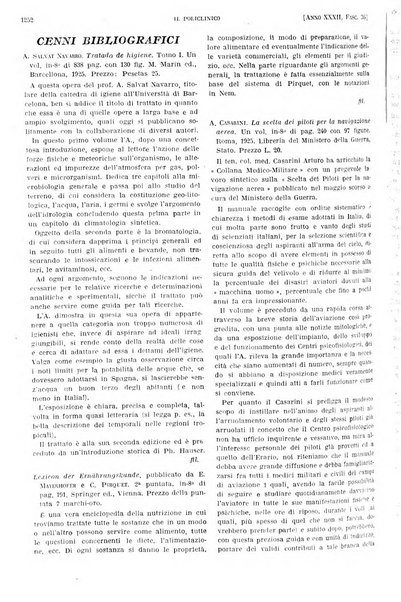 Il policlinico. Sezione pratica periodico di medicina, chirurgia e igiene