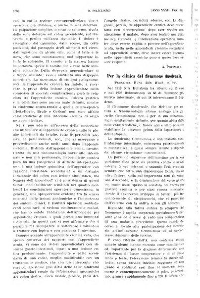 Il policlinico. Sezione pratica periodico di medicina, chirurgia e igiene