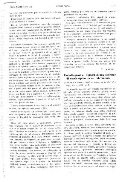 Il policlinico. Sezione pratica periodico di medicina, chirurgia e igiene