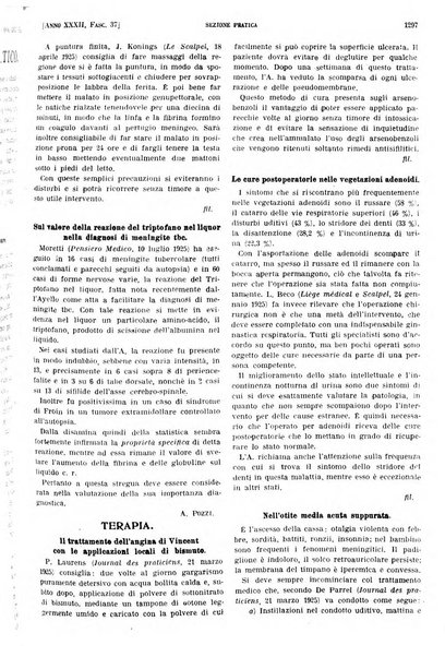 Il policlinico. Sezione pratica periodico di medicina, chirurgia e igiene