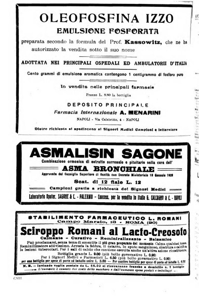 Il policlinico. Sezione pratica periodico di medicina, chirurgia e igiene