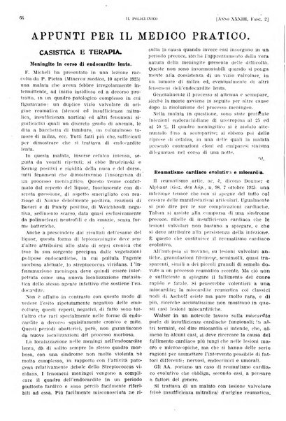 Il policlinico. Sezione pratica periodico di medicina, chirurgia e igiene