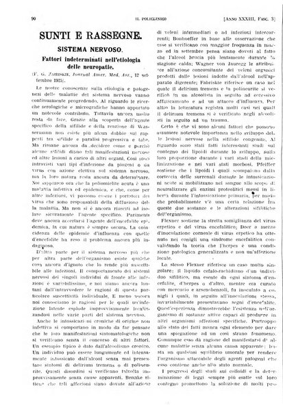 Il policlinico. Sezione pratica periodico di medicina, chirurgia e igiene